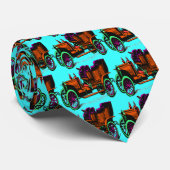 CRAVATE VOITURE ANCIENNE (Roulé)