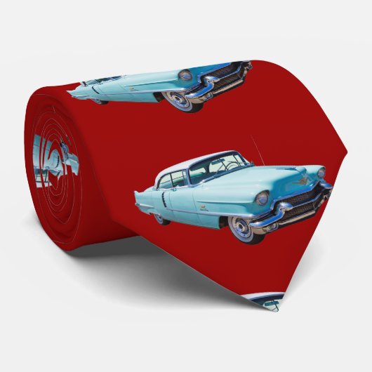 Cravate Voiture de luxe Sedan Deville Cadillac 1956 (Roulé)