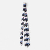 Cravate Voiture de police (Dos)