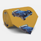 Cravate Voiture de sport convertible Morgan Plus 4 1964 (Roulé)