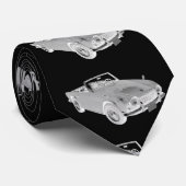 Cravate Voiture de sport Tr4 Triumph noir et blanc (Roulé)
