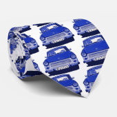 Cravate Voiture de Trabant dans le bleu, Berlin (Roulé)