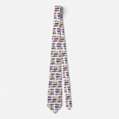 Cravate voitures classiques motif (Devant)