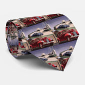 Cravate Voitures d'époque, Voyage sur la route des berline (Roulé)