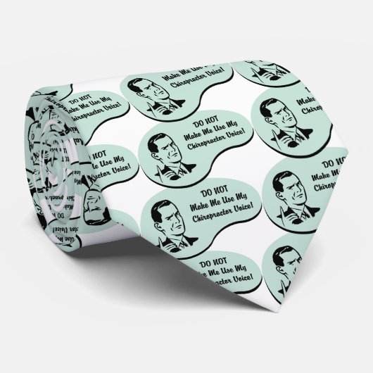 Cravate Voix de chiroprakteur (Roulé)