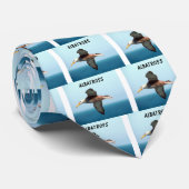 Cravate Vol d'albatros (Roulé)