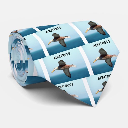 Cravate Vol d'albatros (Roulé)