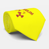 Cravate Vol de plutonium ? (Roulé)