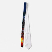 Cravate Volcans d'Hawaï (Dos)