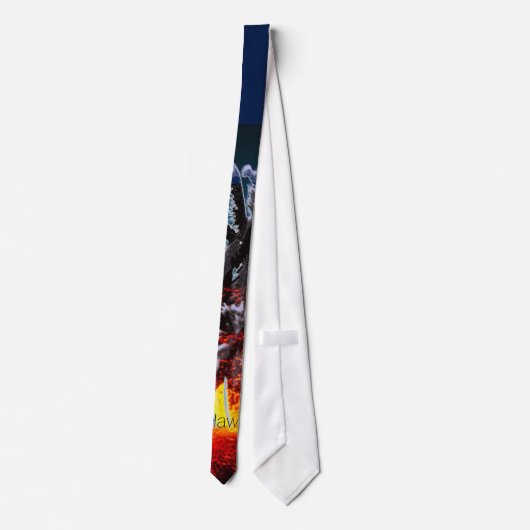 Cravate Volcans d'Hawaï (Dos)