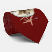 Cravate Volet rouge Bourbon Turquie (Roulé)