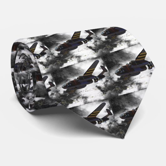 Cravate Voleurs B-25 de Doolittles (Roulé)