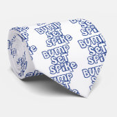 Cravate Volleyball de bleu de Silla (Roulé)