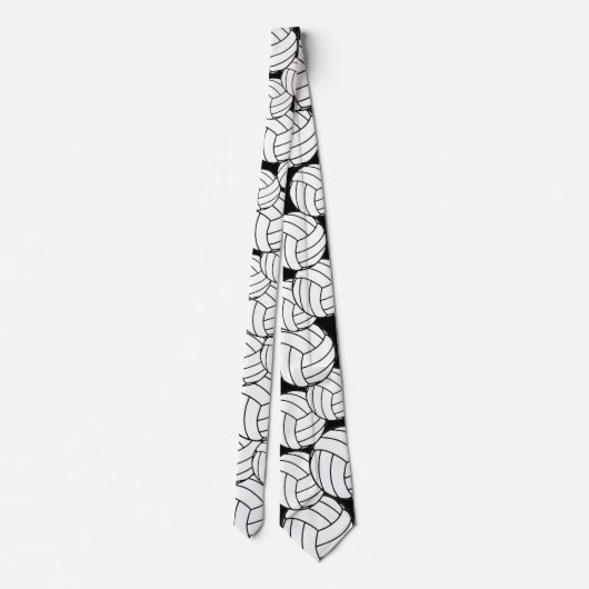 Cravate Volleyball (personnalisable) (Dos)