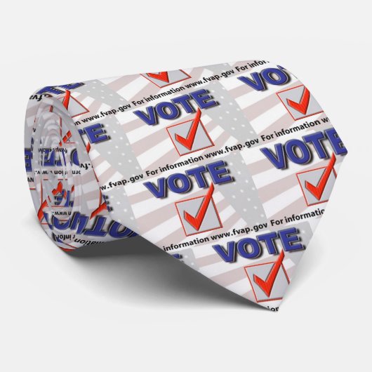 Cravate Vote ! (Roulé)