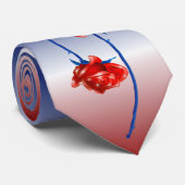 Cravate Votez ! Patriotique ! Républicain ou démocrate (Roulé)