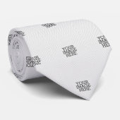 Cravate Votre image ici Une étape facile de votre création (Roulé)