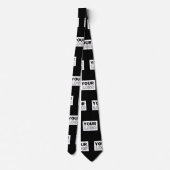 Cravate Votre logo ou votre conception | Arrière - plan de (Dos)