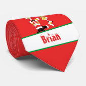 Cravate Votre nom ici ! Ours de nounours fait sur commande (Roulé)