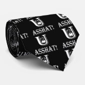 Cravate Vous Asshat (Roulé)
