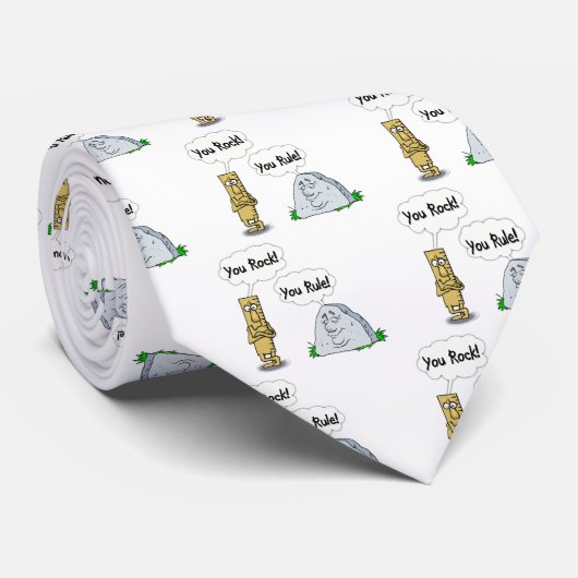 Cravate Vous basculez, vous ordonnez (Roulé)