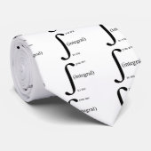 Cravate Vous êtes intégraux à moi (Roulé)