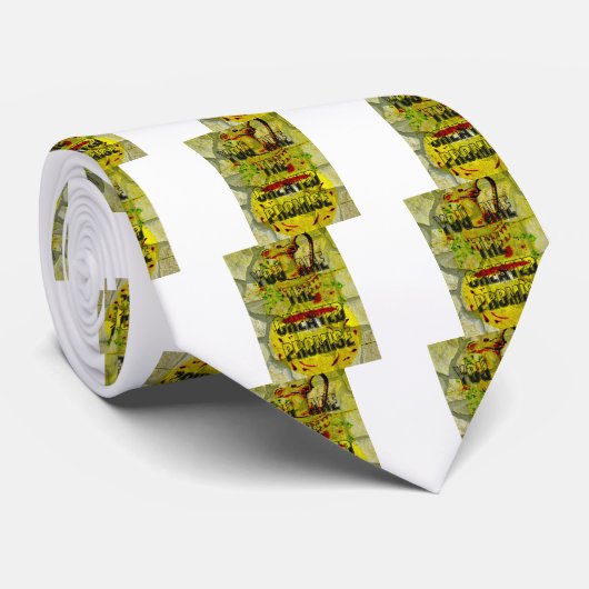 Cravate Vous êtes la promesse créée (Roulé)