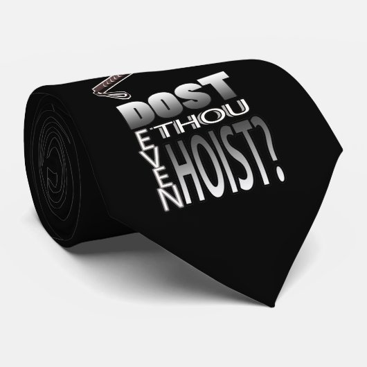 Cravate Vous soulevez-vous même ? (Roulé)