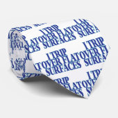 Cravate Voyage au-dessus des surfaces planes (Roulé)