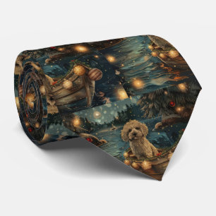 Cravate Voyage de fête de Noël Havaneois