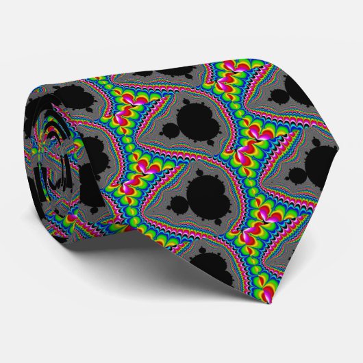 Cravate Voyage - Fractal (Roulé)