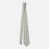 Cravate Voysey's Birds in Fruit Tree Neck Tie (Dos)