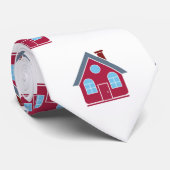 Cravate Vrai agent immobilier (Roulé)