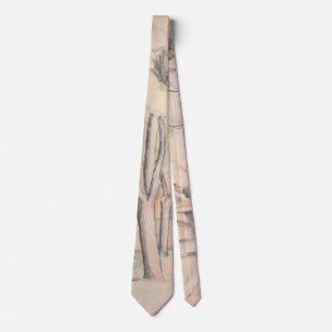 Cravate Vue à travers les arbres par Paul Cezanne, Art Vin