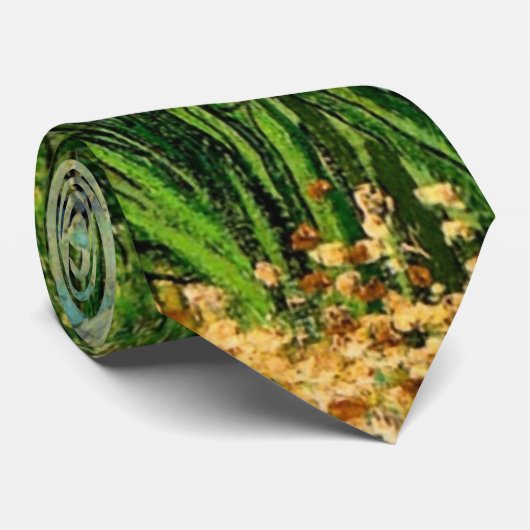 Cravate Vue d'Arles avec Irises par Vincent van Gogh (Roulé)