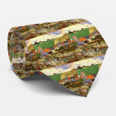 Cravate Vue d'Auvers par Vincent van Gogh (Roulé)