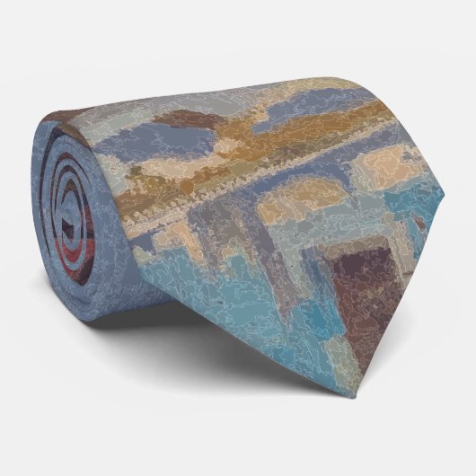 Cravate Vue de Dolný Kubín par Arnold Peter Weisz (Roulé)