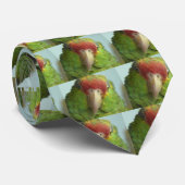 Cravate vue de face de perroquet (Roulé)