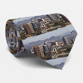 Cravate Vue du centre de Phoenix, Arizona (Roulé)