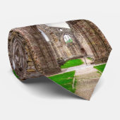 Cravate Vue intérieure de l'ancienne abbaye de Tintern Pay (Roulé)