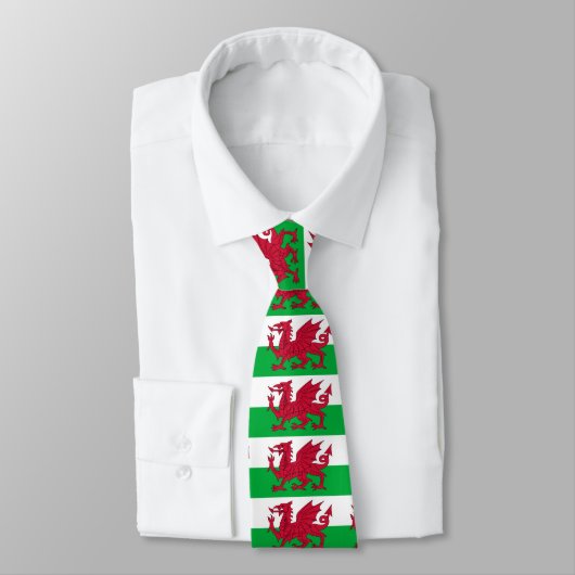 Cravate wales flag (Attaché)