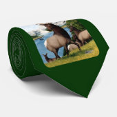 Cravate Wapiti d'élans (Roulé)