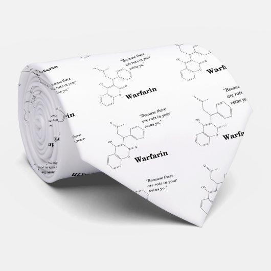 Cravate Warfarine (sang plus mince) (Roulé)