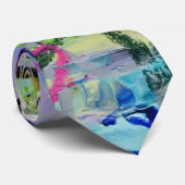 Cravate Warm Layers by Lydia's Art Sangria (Roulé)