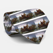 Cravate Washington art de cru croisant Delaware - USA (Roulé)