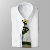 Cravate Wassily Kandinsky Black Spot peinture Abstraite (Attaché)