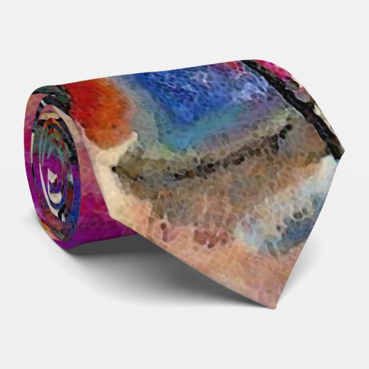 Cravate Wassily Kandinsky - Composition 7 Art Abstrait (Roulé)