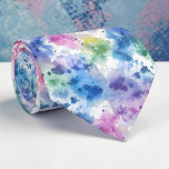 Cravate Watercolor Custom Necktie<br><div class="desc">A beautiful and unique necktie featuring a delicate watercolor design. Perfect for adding a touch of sophistication and personality to any outfit. This custom tie makes a thoughtful gift for any occasion.</div>