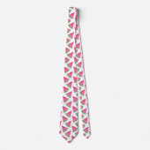 Cravate Watercolor Watermelon Motif (Devant)