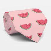 Cravate Watermelon pastèque Fruit Douceur Santé Frais Nouv (Roulé)